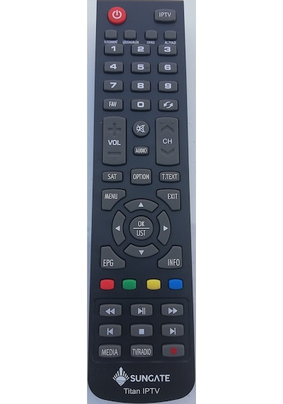Korax Sungate Titan Hd Uydu Alıcısı Kumandası
