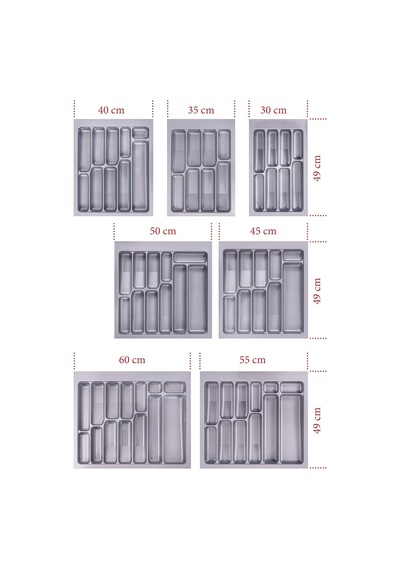 Netaks Çekmece İçi Kaşıklık 60 x 49 Yeni Model Ürün
