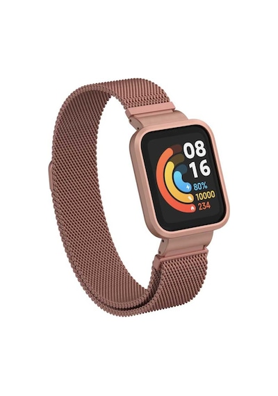Mi Watch Lite Kordon Kasalı Milano Loop Metal Kordon