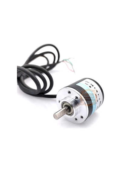 5-24v 360 Adım Artımsal Optik Rotary Enkoder, Ab 2 Fazlı - E38s6g