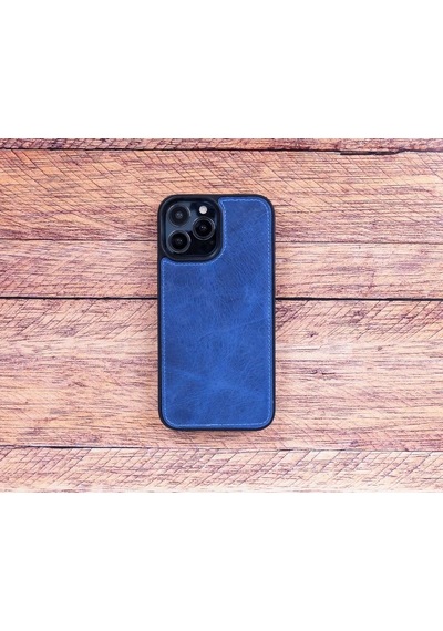 Apple İphone 13 Pro Uyumlu Deri Cüzdanlı Kılıf Lacivert
