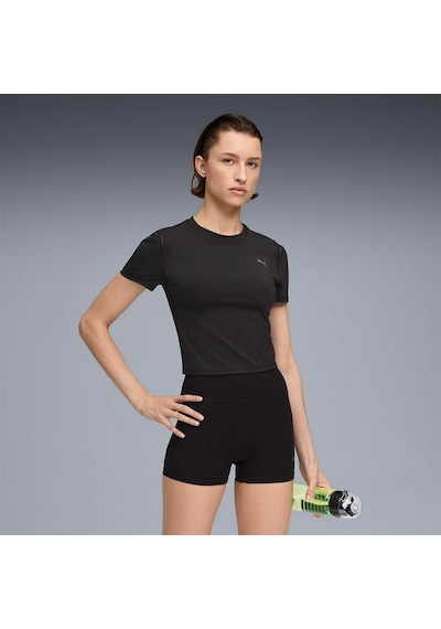 Puma Shape Baby Kadın Siyah Tişört Siyah