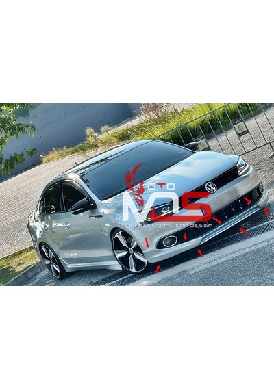 Vw Jetta Mk6 Ön Tampon Eki 2011-2015 Fiberglass Boyasız