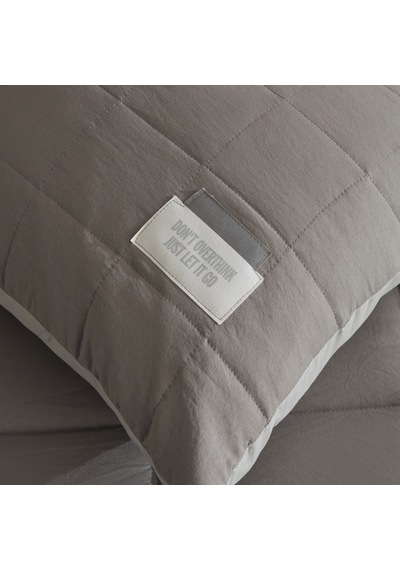 Karaca Home Relax Tek Kişilik Comfort Set/uyku Seti Gri Gri