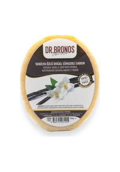 Dr. Bronos Vanilya Özlü Doğal Süngerli Sabun 135 Gr