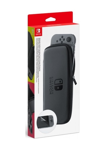 Nintendo Switch Konsol Taşıma Çantası Ve Ekran Koruyucu