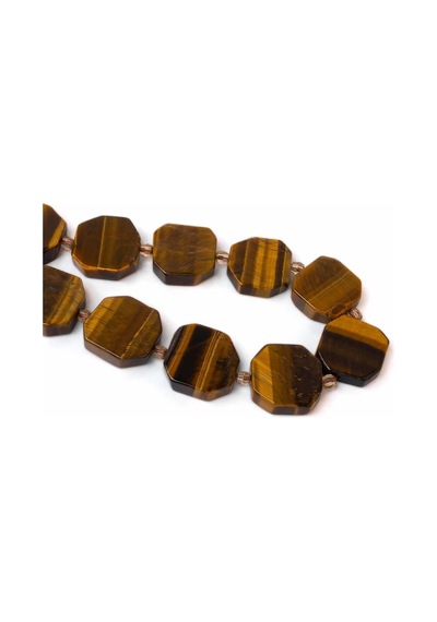 18 x 6 MM Kaplan Gözü Taşı Dizi Mavi