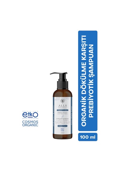 Alls Biocosmetics Organik Dökülme Karşıtı Prebiyotik Şampuan 100 Ml