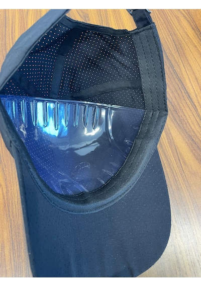 Hamze Mikro Paraşüt Delikli Kumaş Yazlık Unisex Beyzbol Cap Şapka Siyah