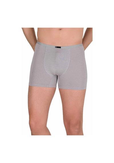 Erkek Modal Boxer Short Gri 4488b Çok Renkli