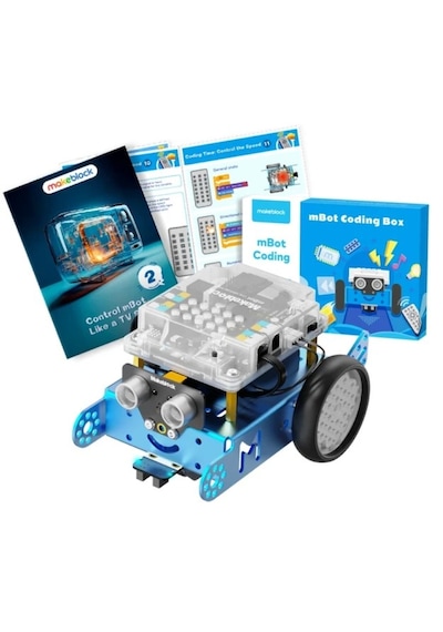 Makeblock Mbot 2.4g Stem Eğitim Robotu Kiti Mavi