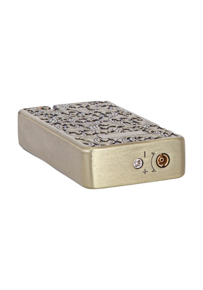 Soft Flame Bronz Desenli Metal Çakmak
