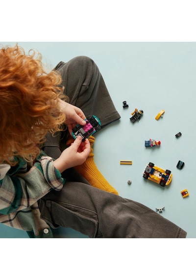 LEGO® City Go-Kartlar ve Yarış Sürücüleri 60400 5+ Yaratıcı Oyuncak Yapım Seti - 99 Parça