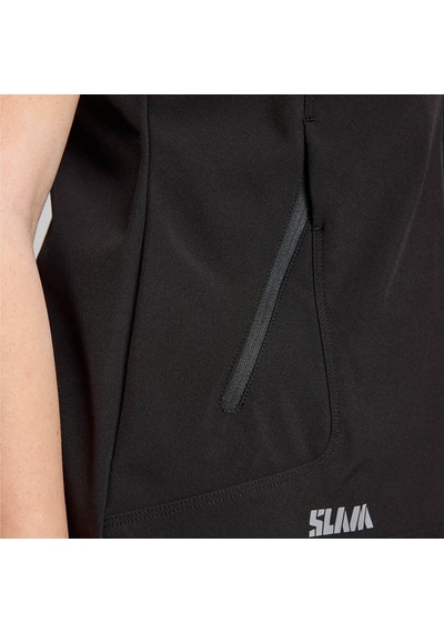 Slam Act Ws Softshell Vest W01 Siyah