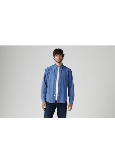 Levis Authentic Button-down Mavi Erkek Gömlek A7210-0025 Mavi Levis Authentic Button-down Mavi Erkek Gömlek A7210-0025 Mavi