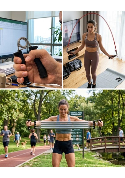 Mey İthalat Ev Fitness Seti Kardiyo Ve Kas Egzersiz Seti