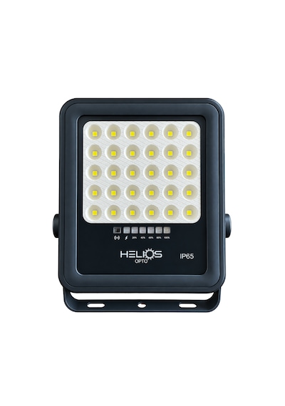 Helios 200w Led Solar Projektör Monokristal Panel Ip65 Uzaktan Kumandalı