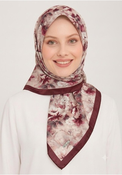 Miray Nevada Büyük Boy Organik Pamuk Eşarp - 120 X 120 - 06580 Açık Yeşil-07