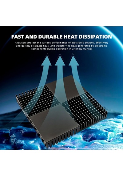 Soğutucu Kiti, 12 Adet 40mm 40x40x11mm Soğutucu Isı Emici Soğutma 3d Yazıcılar, Tec1-12706 Termoelektrik Peltier S Diğer