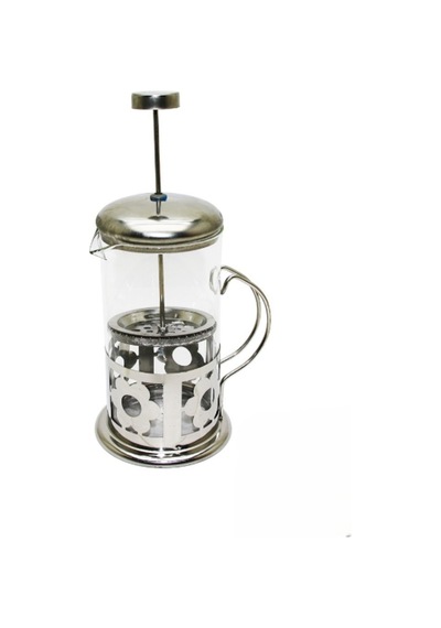 Çelik Kulplu Cam French Press - 350 Ml Belirtilmemiş