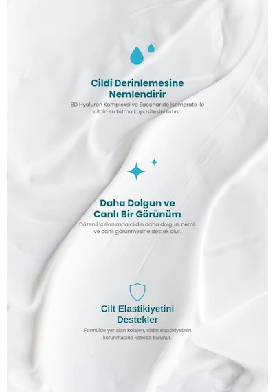 96 Saat Etkili Günlük Yoğun Kolejen Nemlendirici Cilt Bakım Kremi