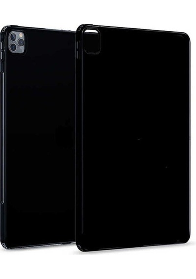 Apple Uyumlu iPad Pro 12.9 Pro 2020 4.nesil Kılıf Zore Tablet Süper Silikon Kapak Arka Kapak