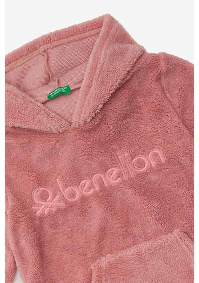 United Colors Of Benetton Kız Çocuk Sweatshirt Bnt-g20817 Pembe