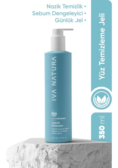 Iva Natura Organik Sertifikalı Yüz Temizleme Jeli 350 ML