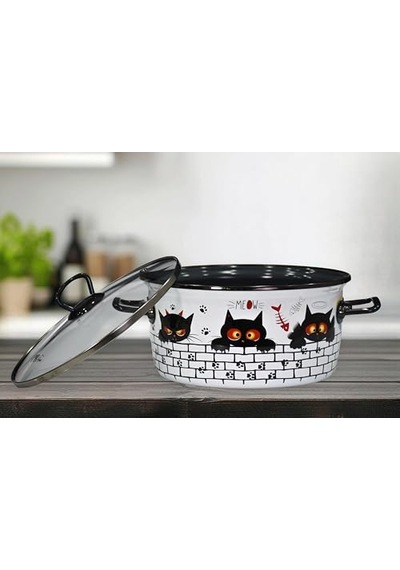Cat Emaye Kızartma Tenceresi 22 Cm Genel