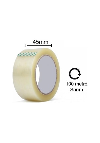 Koli Bandı Şeffaf 45X100 Mt