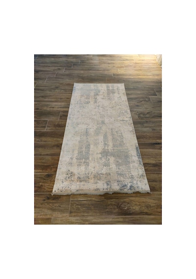 Quadro 3704 Krem-mavi-bej Halı Çok Renkli