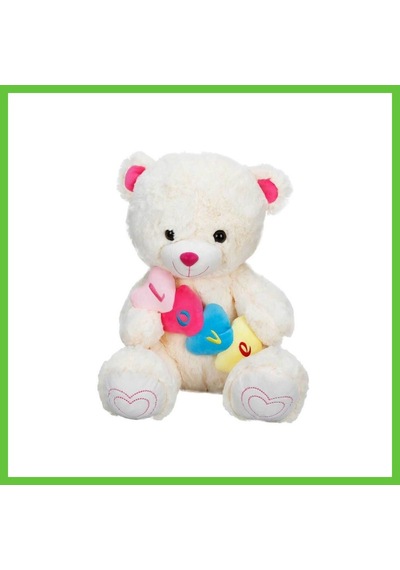 Bezos 1526 Kalpli Peluş Ayı 48 Cm -nessiworld Dmc