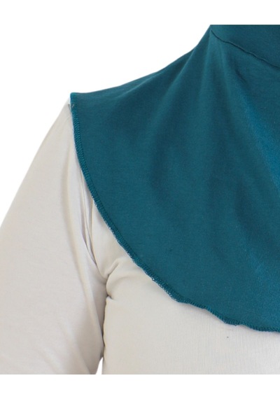 Modish Group Kadın Boyunluklu Hijab Tesettür Pratik Spor Bone - Sarı Turkuaz