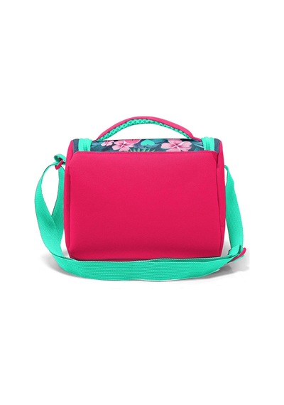 Coral High Kids Neon Mercan Su Yeşili Flamingo Desenli 3 Lü Okul Çanta Seti Set0114377