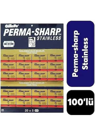 Perma-sharp Tam Jilet 5 Parça X 20 Parça Go-53-vice 02228