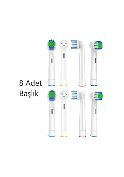 Ultra Sensitive Pro Oral B Yetişkin Şarjlı Diş Fırçası Yedek Başlığı 8 Adet Yumuşak Başlık