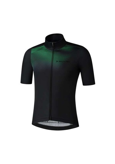 Shimano S-phyre Kadın Kısa Kol Wind Ceket Siyah-yeşil M