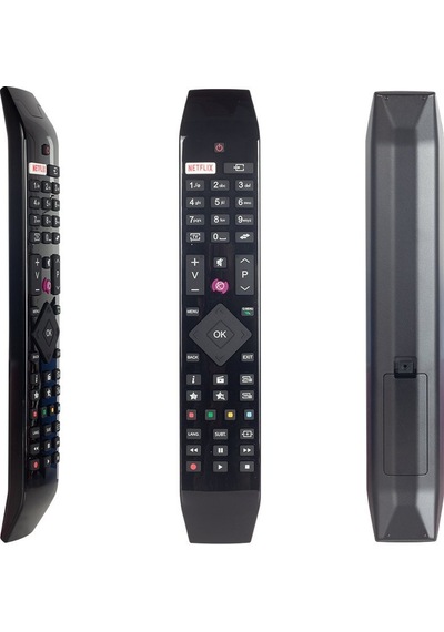 Vestel Uyumlu Netflix Mor Tuşlu Yeni Üstü Camlı Model Led Tv Kumanda - Hitachi Rc 49141 Led Tv Kumanda