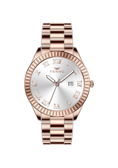 Ferro 33 mm Rose Çelik Kordon Kadın Kol Saati FL21295A-C FL21295A-C