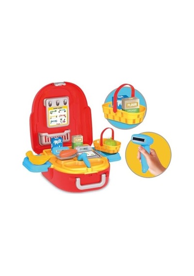 Dede Candy Mutfak Set Sırt Çantası Acı Kahverengi