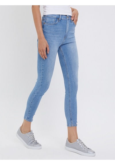 Kadın Mavi Natalie Elvino Jean Pantolon -ss20