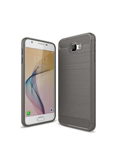 Samsung Uyumlu Galaxy J5 Prime Kılıf Zore Room Silikon Kapak Gri