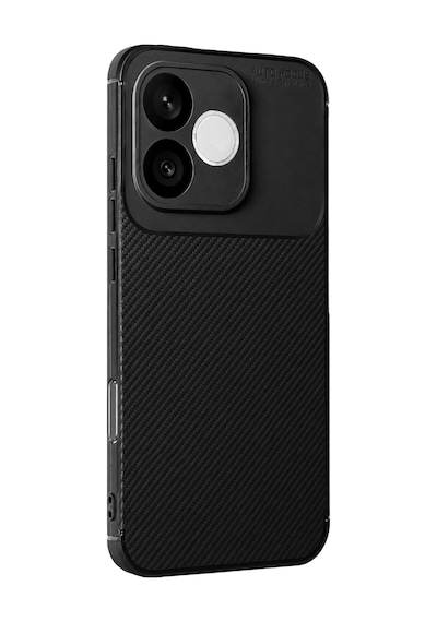 Newface - 500 - Huawei Honor 600 Lite Auto Focus Karbon Kapak - Csmo-tex - - Siyah