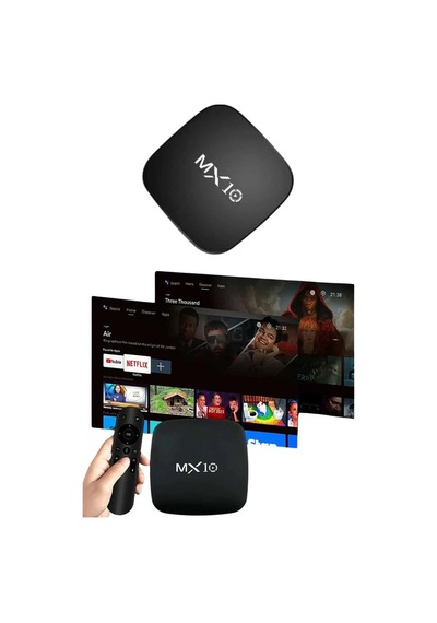 Mey Najmaddin 2.4g Wifi Tv Box Medya Oynatıcı Tv Uyumlu Mx Box Kutusu Android Tv Najmaddin