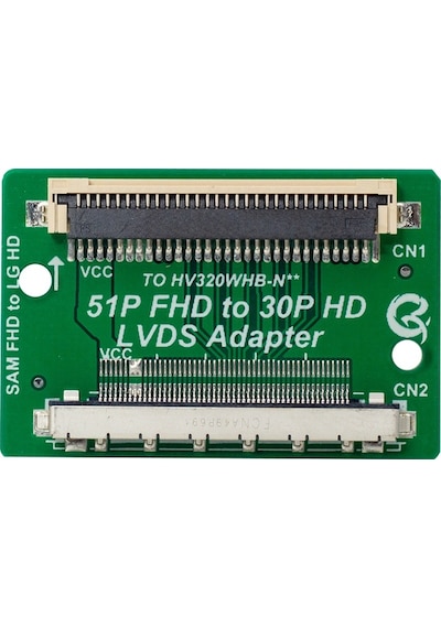 Lcd Panel Flexi Repair Kart 51p Fhd To 30p Hd Lvds To Fpc Sam Fhd To Lg Hd Qk0807b