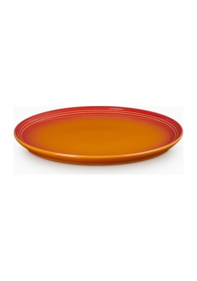 Le Creuset Coupe Kahvaltı Tabağı Modern Seramik Tasarım 22 Cm Turuncu