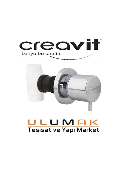 Creavit GR5001-Tp325 Gömme Rezervuar Seti 5 Lİ SET YAVAŞ KAPAK - MAT BUTON