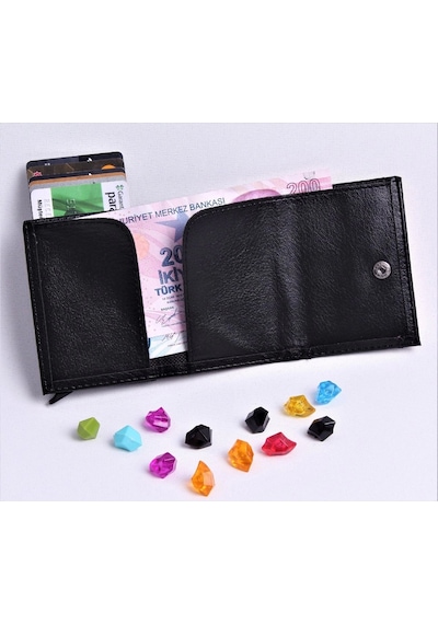 Ozka Leather Collection Otomatik Mekanizmalı Deri Cüzdan