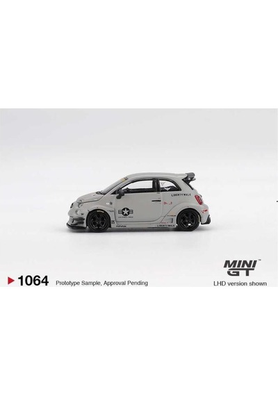 Mini Gt 1064 Abarth 595 Lb-works X Abas Works Fighters 1/64 Model Araba