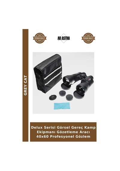 Delux Serisi Görsel Gereç Kamp Ekipmanı Gözetleme Aracı 40x60 Profesyonel Gözlem